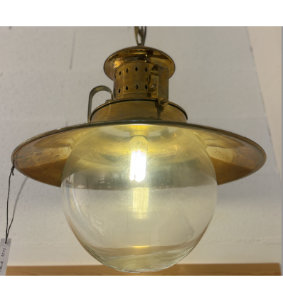 Lampe suspension laiton