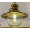 Lampe suspension laiton